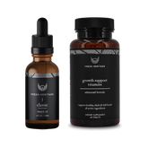 Beard Oil & Vitamins - Faster Beard Growth & Grooming Bundle
